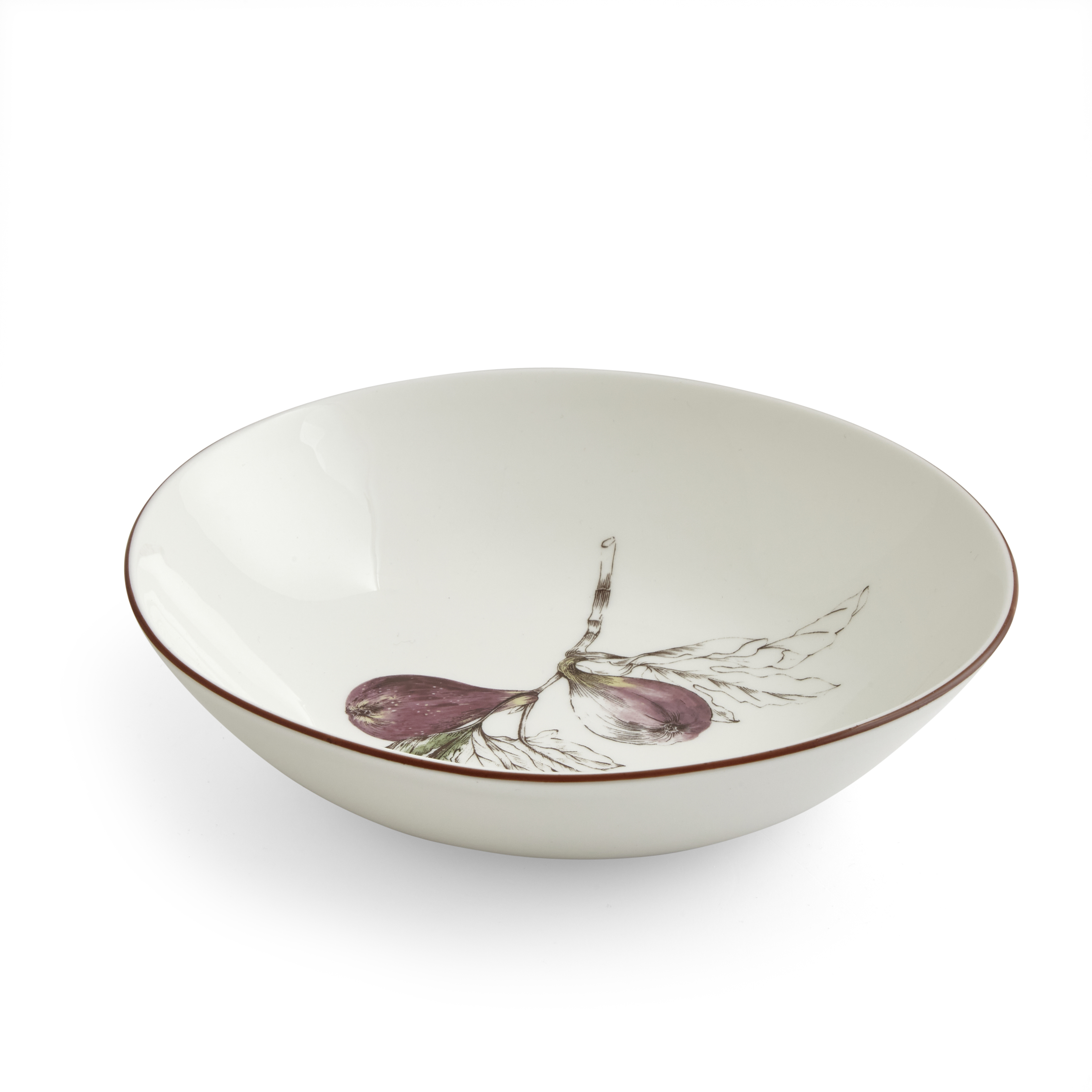 Nature's Bounty 9 Inch Pasta Bowl, Fig image number null